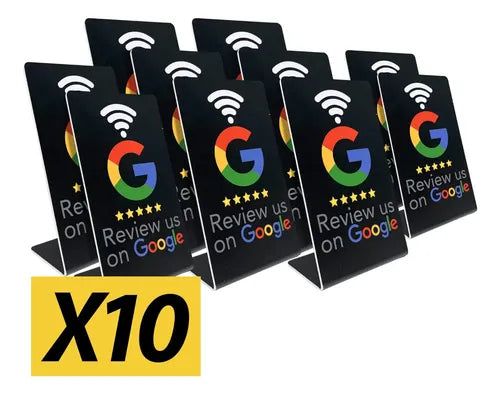 Google Review NFC Stands
