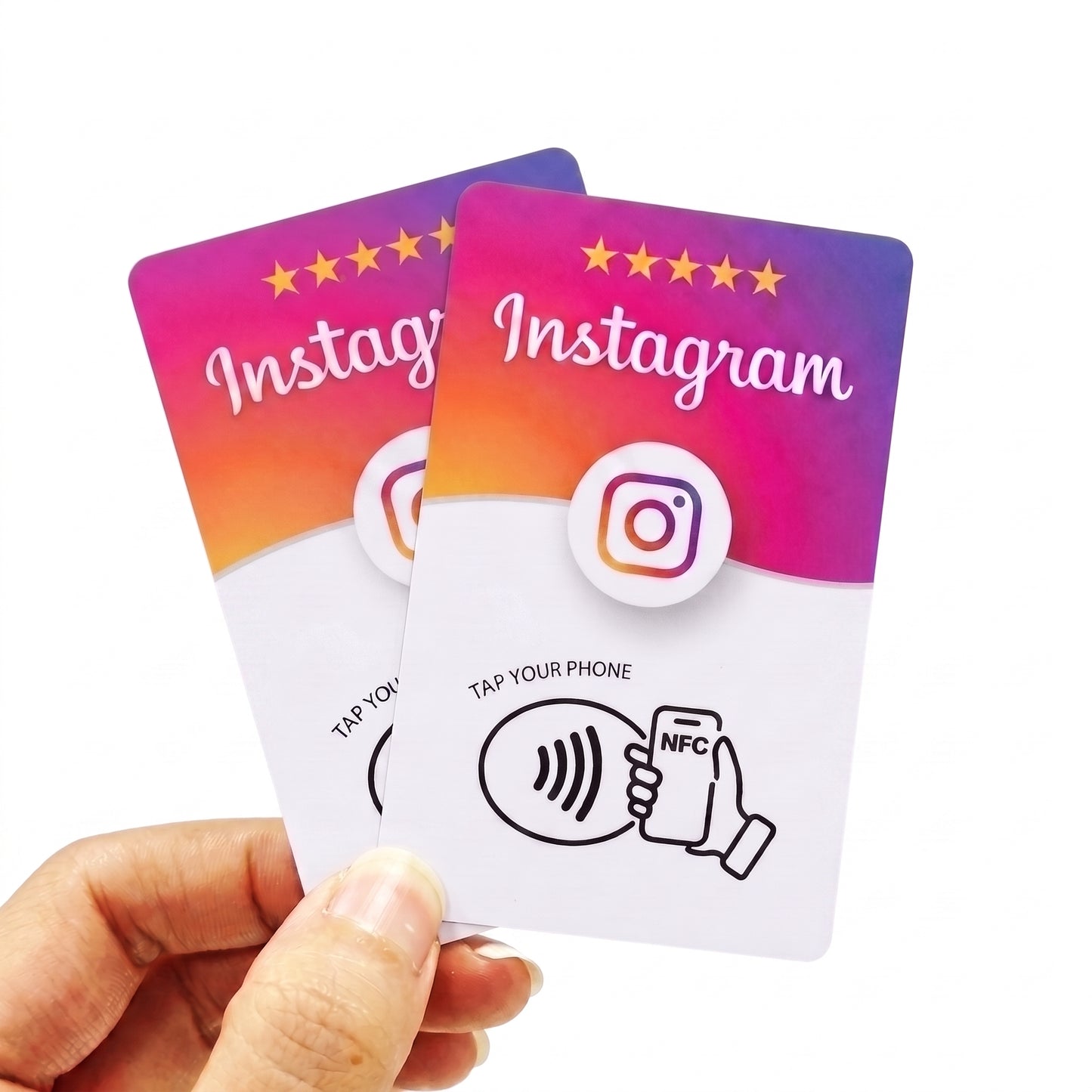 Instagram NFC cards