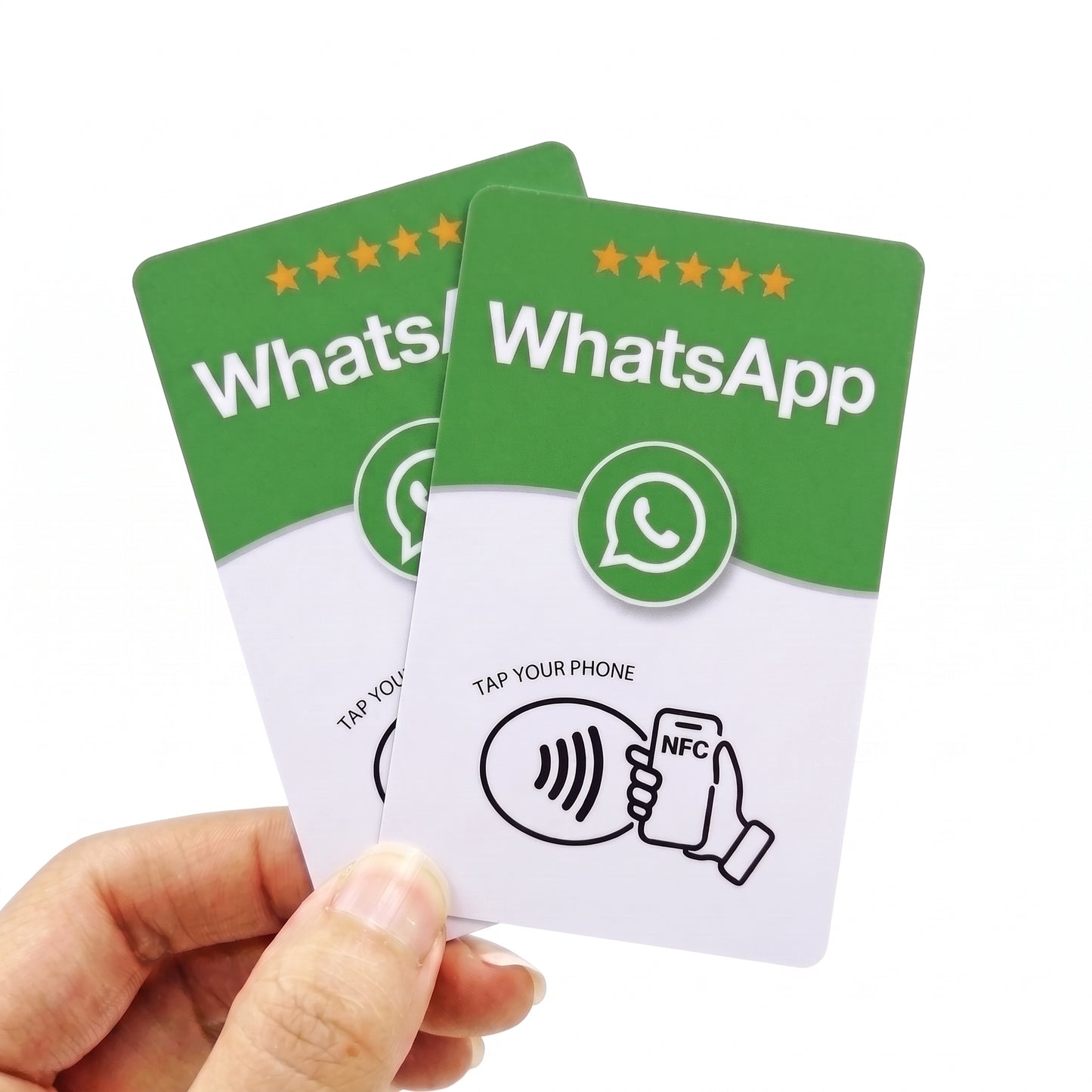 Whatsapp NFC Cards