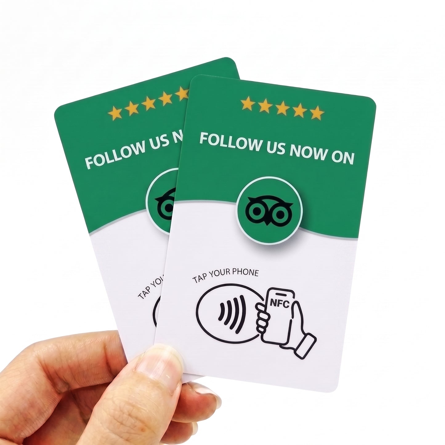 TripAdvisor Review NFC Cards