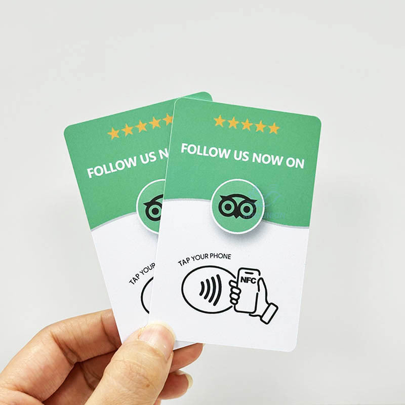 TripAdvisor Review NFC Cards
