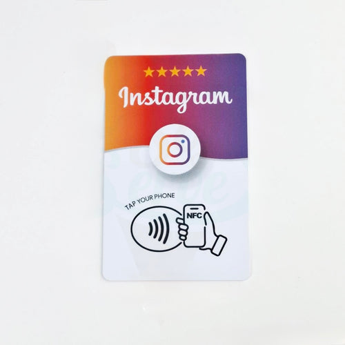 Instagram NFC cards