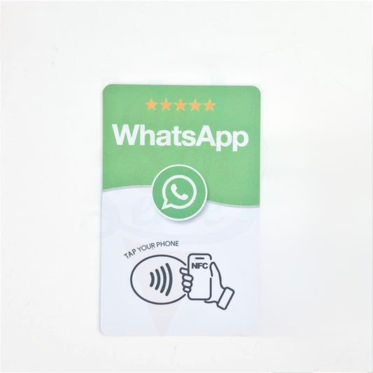 Whatsapp NFC Cards