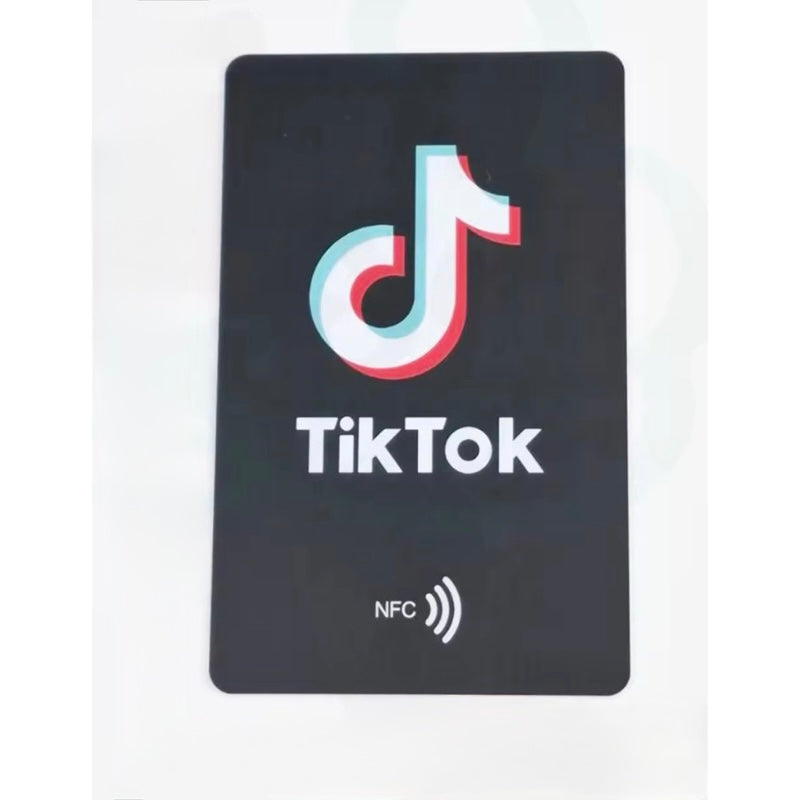 Tiktok Review NFC Cards
