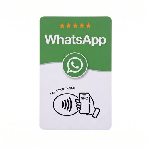Whatsapp NFC Cards