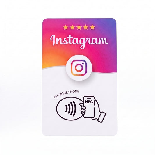 Instagram NFC cards