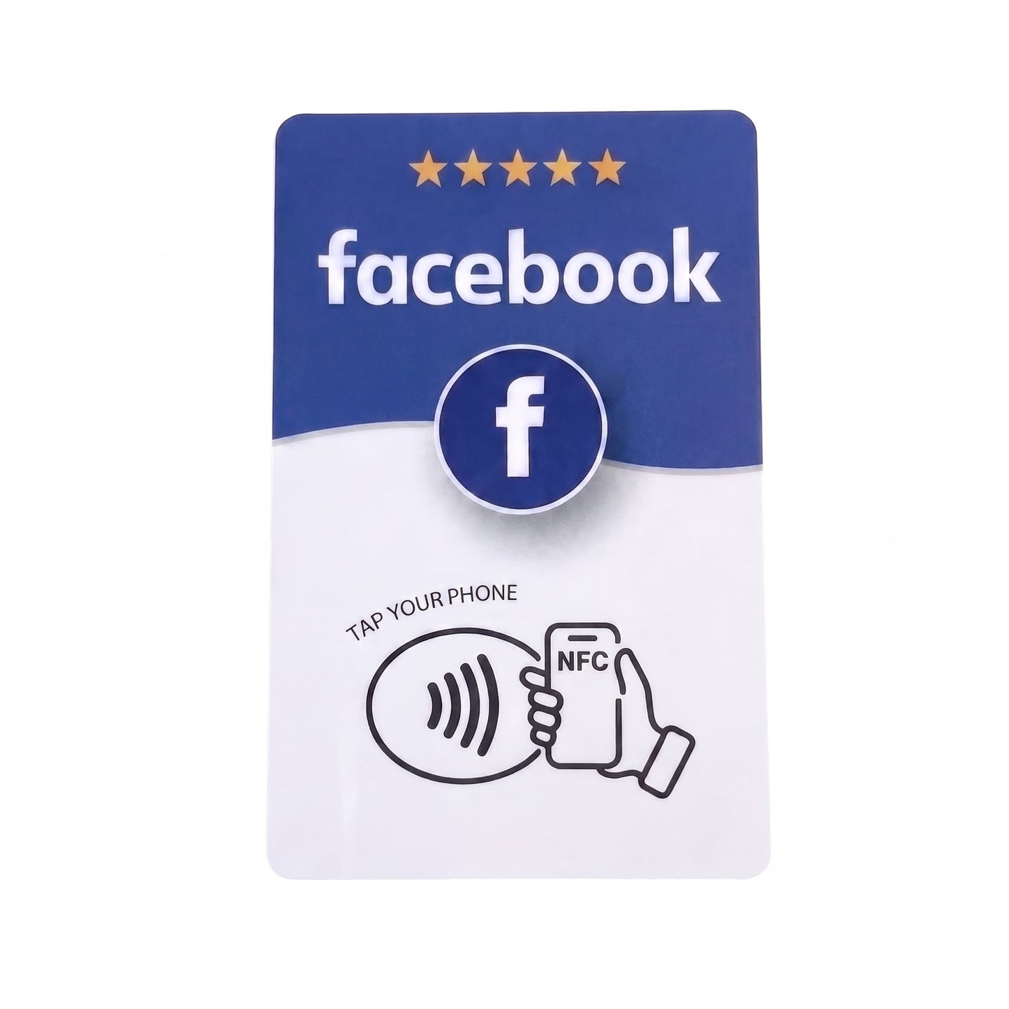 Facebook NFC cards