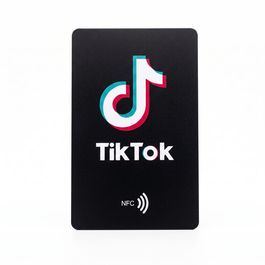Tiktok NFC Cards