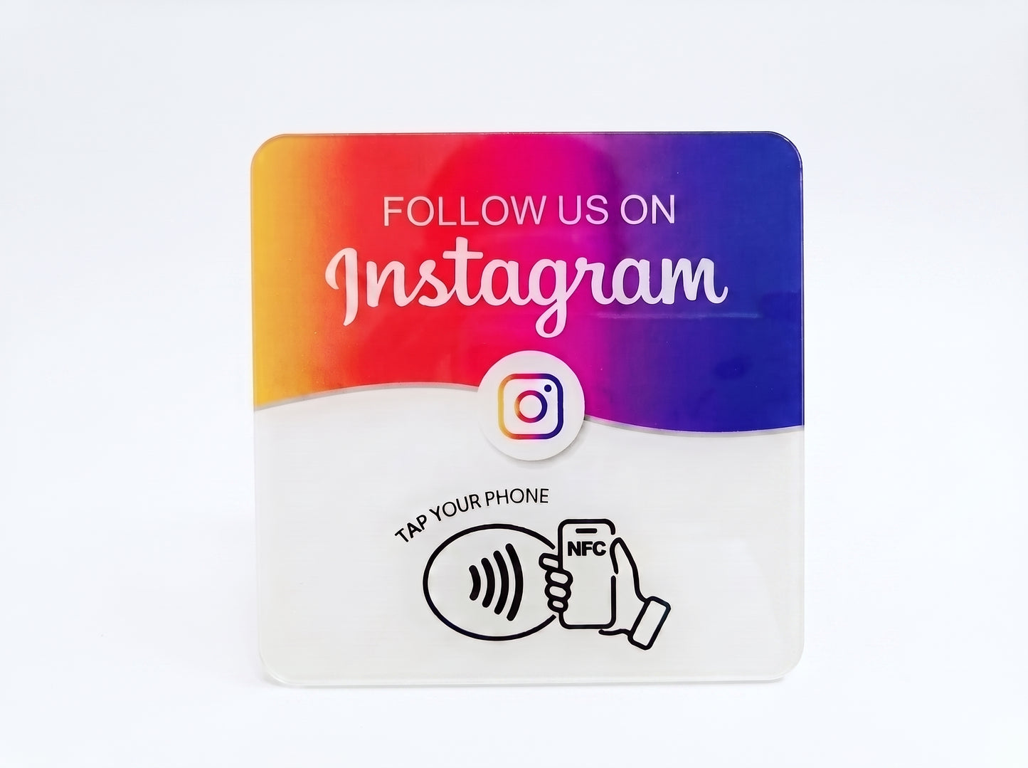 Instagram NFC Card Acrylic Sticker