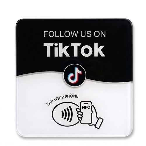 TikTok NFC Card Acrylic Sticker