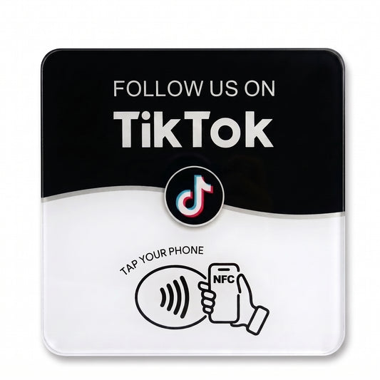 TikTok NFC Card Acrylic Sticker