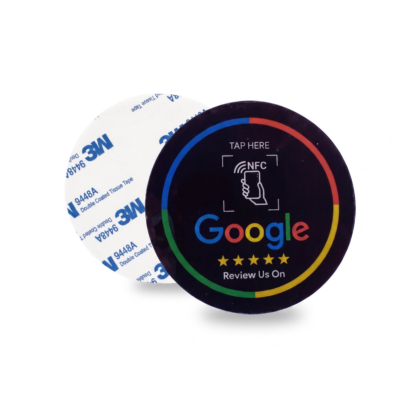Google NFC Review Card Acrylic Sticker